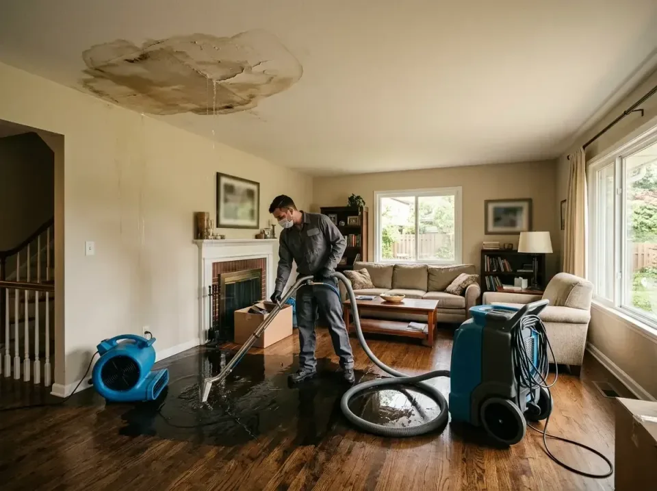 attic-pipe-burst-ceiling-drip-008 — frequently asked questions, Water Damage Restoration & Carpet Care in Brighton, TN